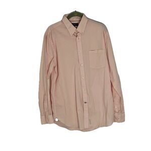 Crown&ivy 16-16 1/2, 34/35 Men's Button Down Pink Long Sleeve